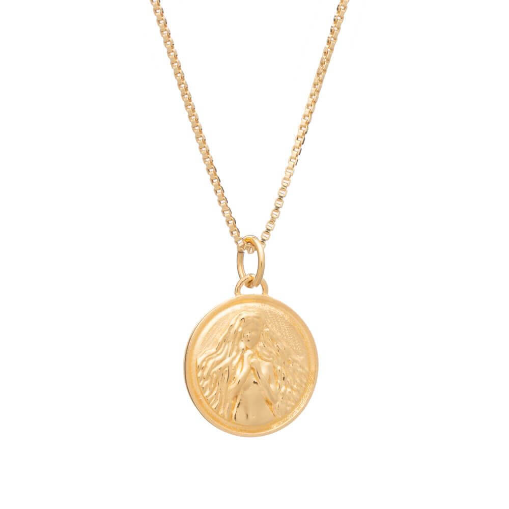 Rachel Jackson London Zodiac Virgo Short Necklace